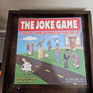All Things Equal The Joke Game - If You Don't  Know the Punch Line, Make One! Bo